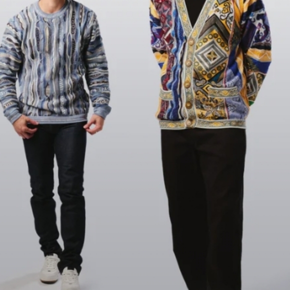 Vintage Coogi men's crewneck knit sweater - Picture 4 of 17